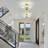 Tranecia Glass Semi Flush Mount