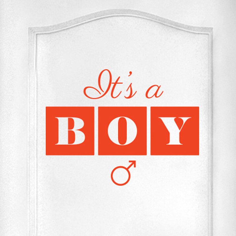 Wall Decal, Orange