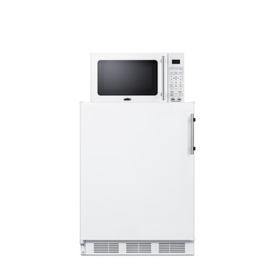 Microwave/Refrigerator-Freezer Combination with Allocator
