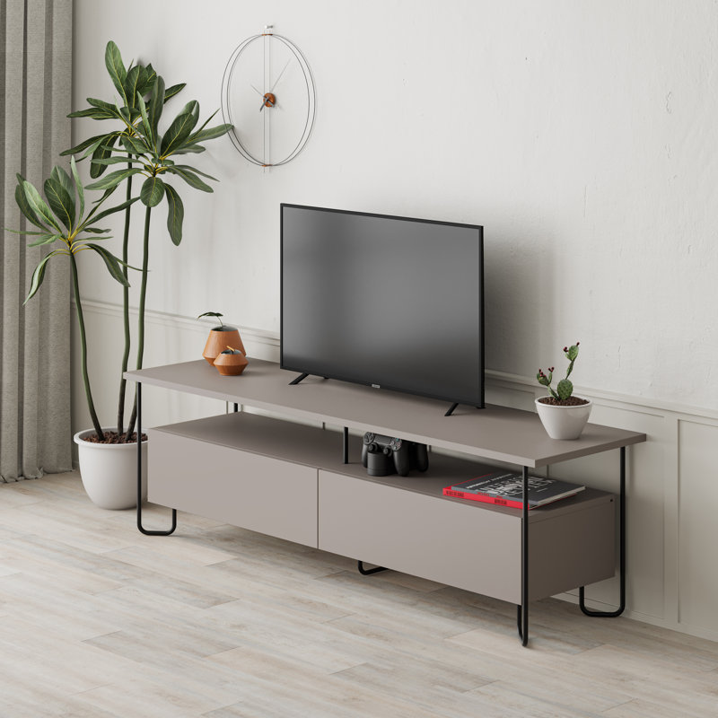 Airi TV Stand for TVs up to 55", Light Mocha