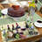 Rustic Wine 4 Piece Reversible Flexible Plastic Placemat
