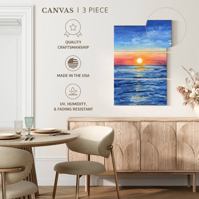 Coucher de soleil avec l'eau Gillard