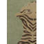Distressed Homage Hand Knotted Wool Animal Print Area Rug-1947137355