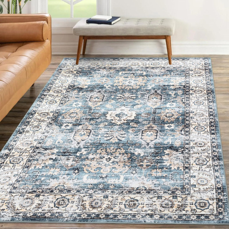 Grand tapis lavable 9 x 12