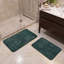 Ensemble de tapis de bain en mousse viscoélastique Billybob - Tapis de bain 2 pièces avec dessus en microfibre - Tapis antidérapants-27041069