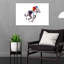 Affiche murale contemporaine représentant un cheval de course au galop-1180852947