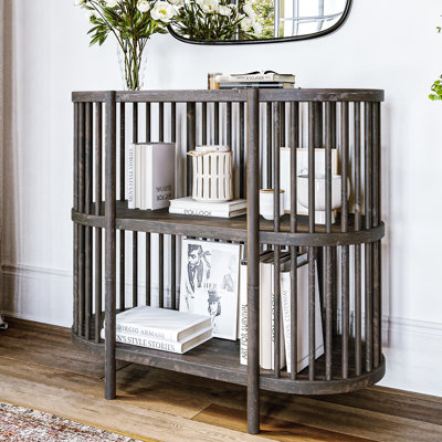 Console en bois massif H 32 po x l 36 po Charlestown