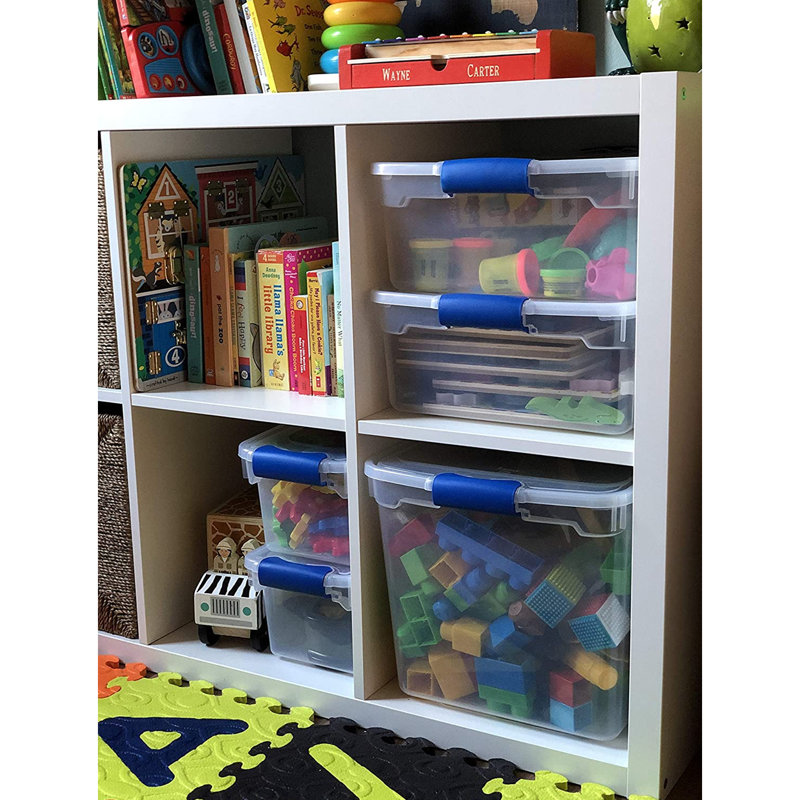 Homz Plastic Storage Tub & Tote