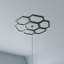 36"OD x 15 3/8"ID x 1"P Florin Architectural Grade PVC Pierced Ceiling Medallion, Antiqued Warm Silver-40714941-40714950