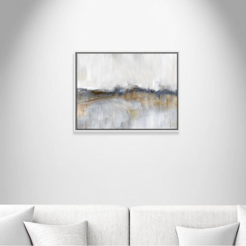 «Autumnal Tide» par Nan - reproduction sur toile flottante, H 19,5 po x l 25,5 po, Blanc