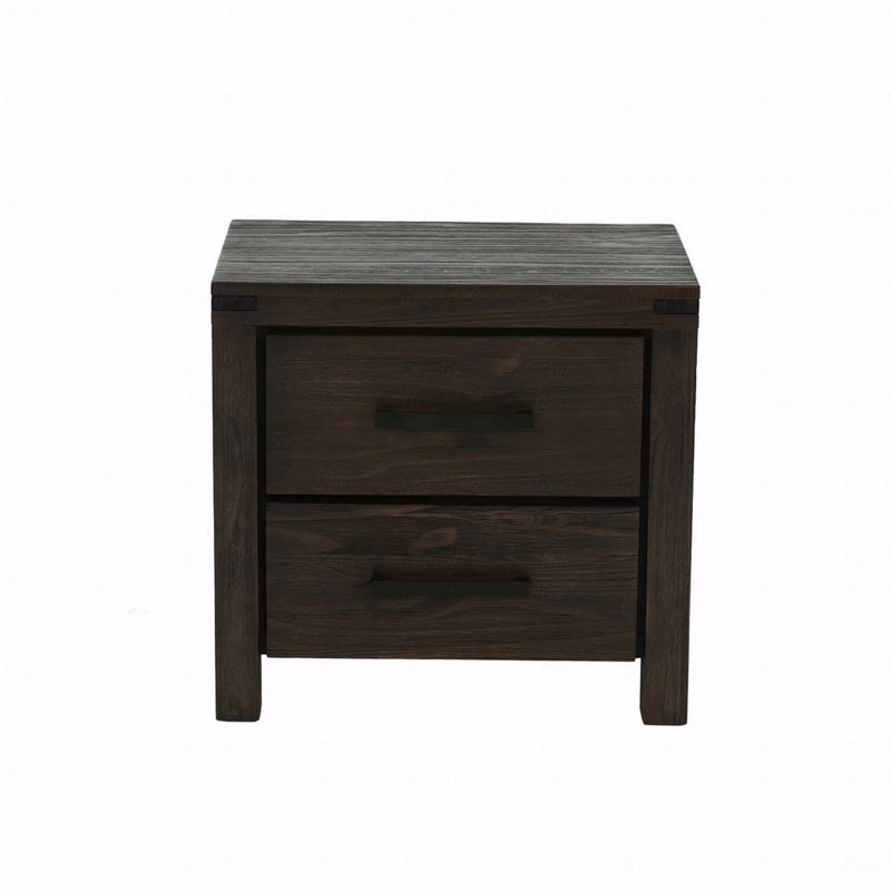 Table de chevet 2 tiroirs
