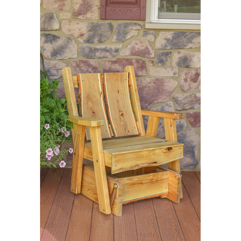 Fauteuil oscillant Maryann Timberland, Teinture naturelle