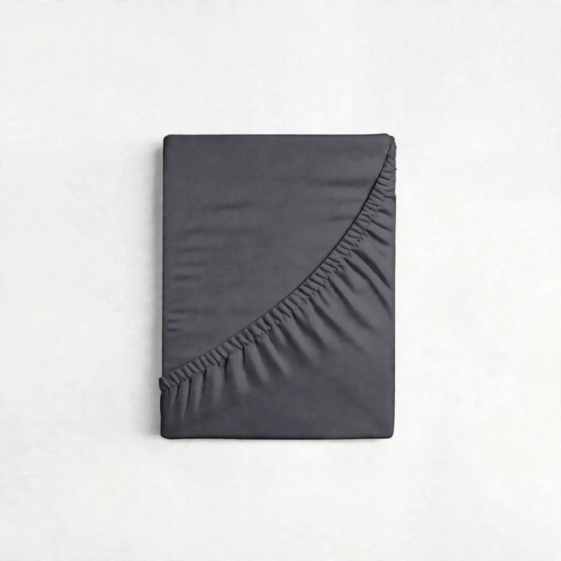 6-Piece Premium Deep Pockets Microfiber Sheet Set, Twin, Dark Gray