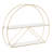 Avenell 2 Piece Circle Metal Accent Shelf-1464701592