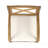 PERLA DINING CHAIR,2PCS With 2 Cream Cushions,For Backyard, Poolside, Garden, Chair-1461491762