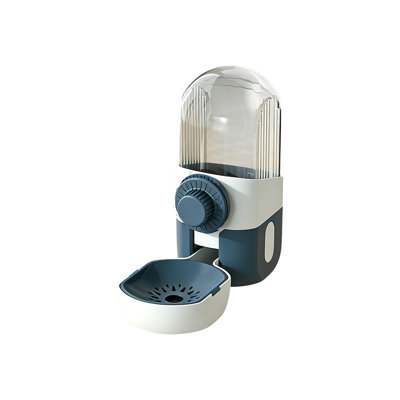 Bouteille d'eau suspendue Bol à nourriture Ensemble de bouteilles d'eau Cage à monter Outil d'alimentation pour chats Chiens d'opposition Déversement Divulgation Bol amovible Tasse à eau Remplissage infaillible