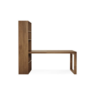 Bureaux rectangulaires en bois massif Burlywood