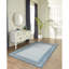 Tapis intérieur / extérieur bleu à motif géométrique Bugbee-1971903396