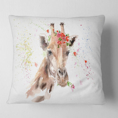 Animal Print Throw Pillow