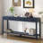 Dishaun 60" Console Table with 3 Fluted Drawers-623134322