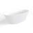 66.9 Inch Freestanding Solid Surface Soaking Bathtub