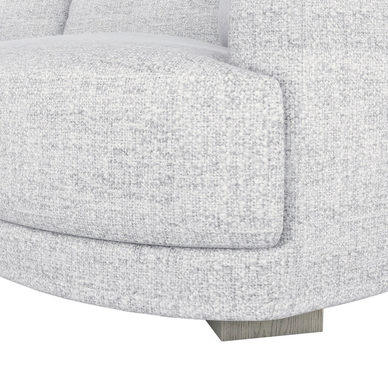 Taren Upholstered L-Shaped Sectional, Gray, Right Hand Facing