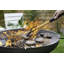 Harbour Housewares - Fire Pit Grill & Spark Guard Set - 72.5cm