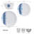 Studio Nova Michele 12-Piece Porcelain Dinnerware Set, Service for 4