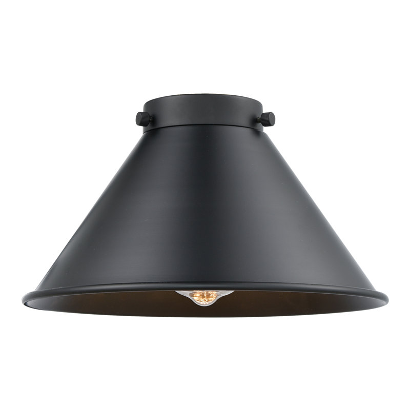 Luminaire suspendu conique à 1 lumière Paylor, Chrome poli