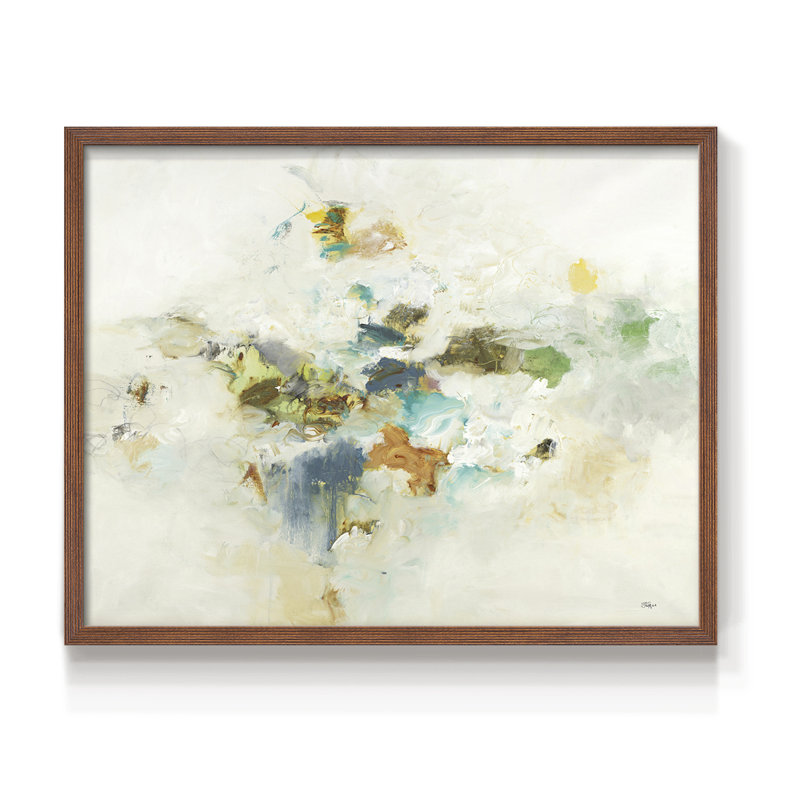 «Whimsy of One» - reproduction encadrée, H 11 po x l 14 po, Noyer