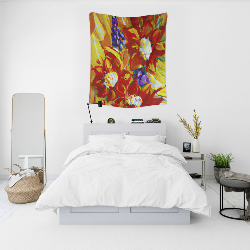 Tapisserie murale, H 88 po x l 104 po