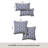 MARTHA STEWART Tulum Indoor Outdoor Lumbar Pillow 2-Pack Set, 18"-110468854-110468850-110468851