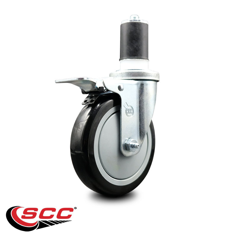 Locking Caster Replacement, Black