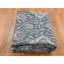 Tapis gris Oushak en laine nouée à la main 9 pi x 12 pi 4 po 7E22E475C4AD43EC97E344FCACB9B3B1