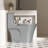 Grey 002 Comfort Height Toilet, 1/1.60 , Water Elongated Floor Mounted With Soft Closing Seat Dazzling 002, Motivating