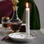 Star Fluted Christmas Porcelain Dish