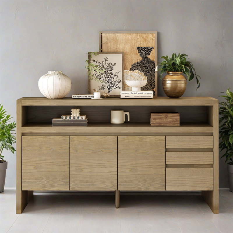 Buffet 60,02 po, Naturel