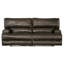 Canapé inclinable en cuir 93 po Anjuman-24676003-24734706-24734707