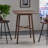 Chesterville dining room table，Modern Bar Height 42" Dining Table, Rubberwood Legs and Laminate Table Top-1416972307