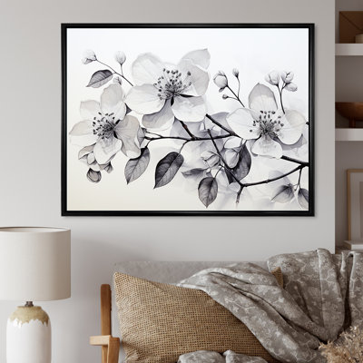 Délice d'hortensia gris minimaliste II