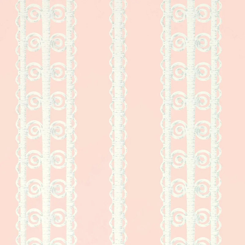 Papier peint Schumacher x Celerie Kemble, Frangipane