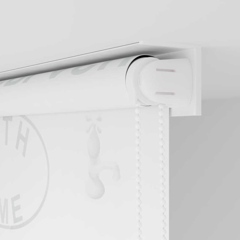 Room Darkening Roll-Up Blind, 100cm W x 240cm L