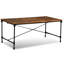 Michael Rectangular Wood Top Dining Table