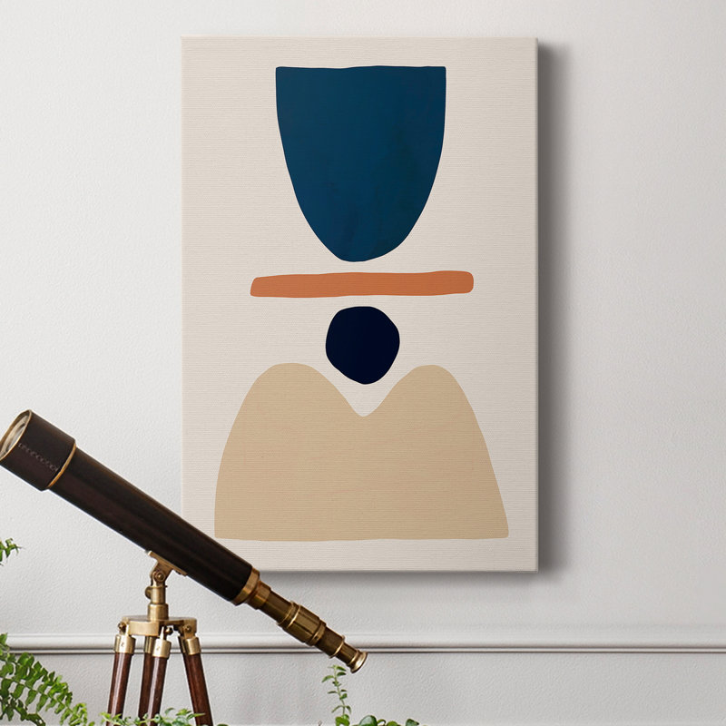 Fraction pile II - impression sur toile tendue, H 27 po x l 18 po x P 1 po