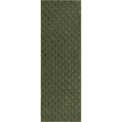 Alaiya Checkered Machine Washable Area Rug