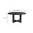 Keaton Round Dining Table Dark Brown