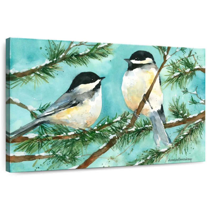 Chickadee Chat, 8" H x 12" W