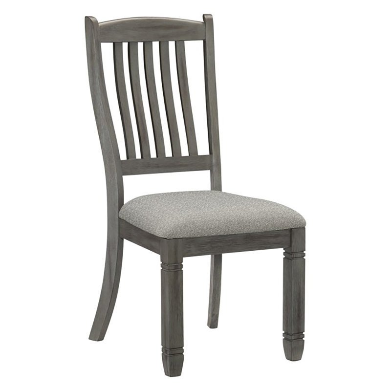 Ensemble de 2 chaises d'appoint Cyrillus, Gris