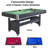 6 Ft Pool Table with Table Tennis Top ,Multi Game Combo Tables for Family Recreation Game Rooms ?-97820880