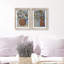 Abstract Flowers Set Shadowbox Abstract Print by Oliver Gal, Black Frame, 10 x 15-1636487451-1636487459